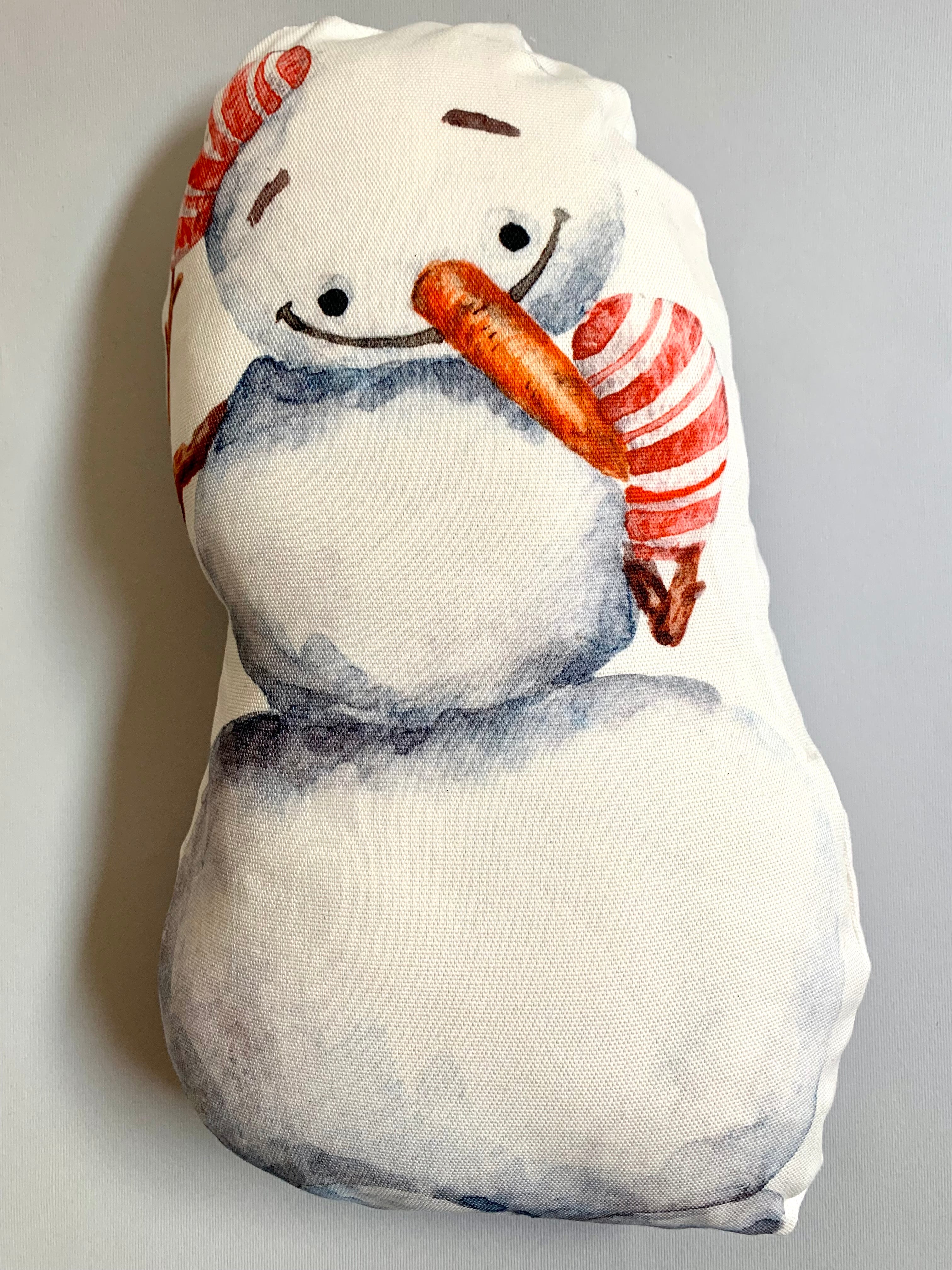 Cuscino decorativo Pupazzo di neve 35 cm