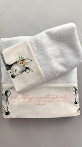 Set asciugamani “dolce cerbiatto”